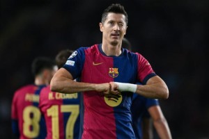 【数说】莱万双响刷纪录 巴萨领跑五大联赛火力榜